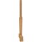 Ekena Millwork Kennewick Rough Sawn Timber Gable Bracket, Western Red Cedar, 84"W x 38"H x 2"D x 4"F, 11/12 Pitch GBW084X38X0204KEN00RWR - alternate 2